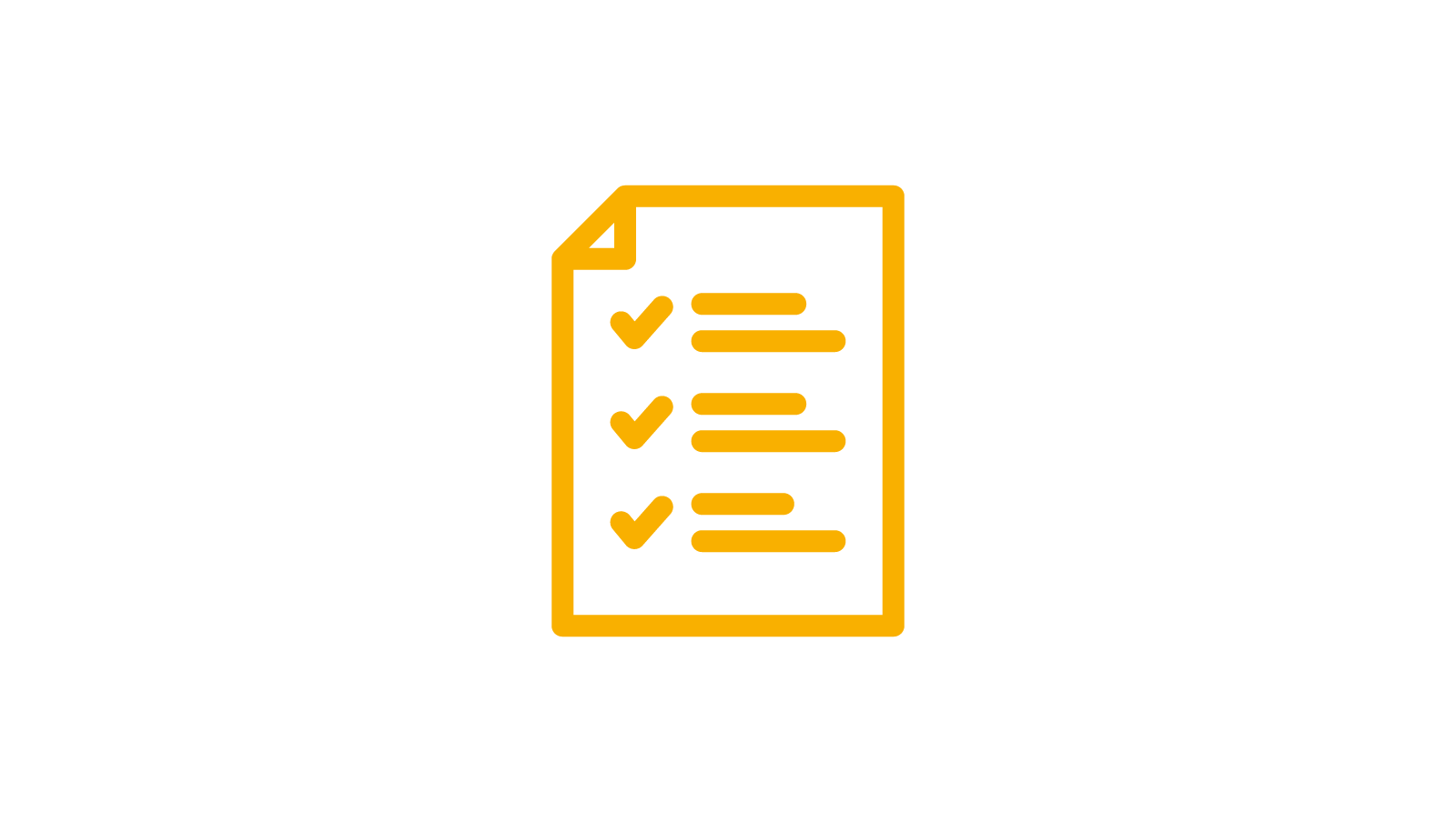 Icon eines Blatt Papiers